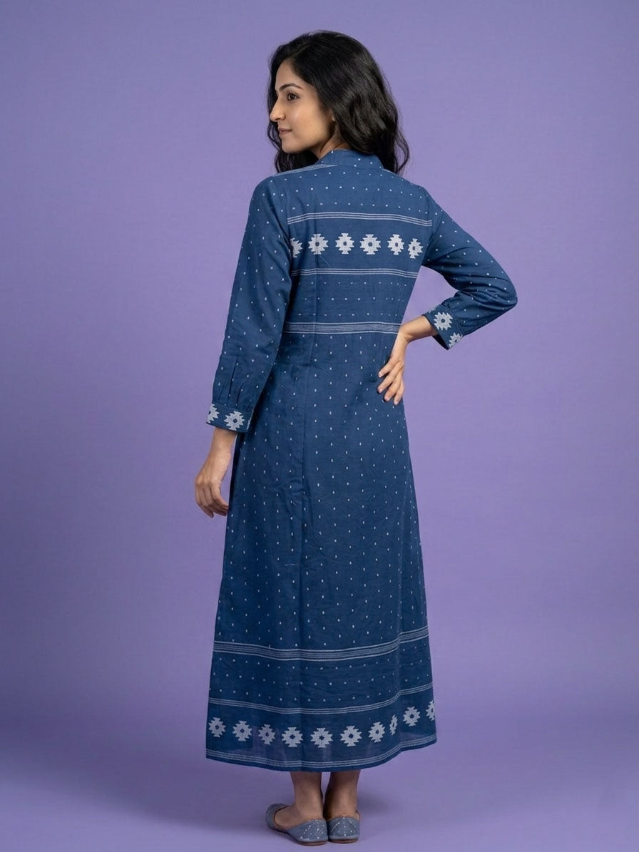 Dress with Necklace - Woven 100% Cotton