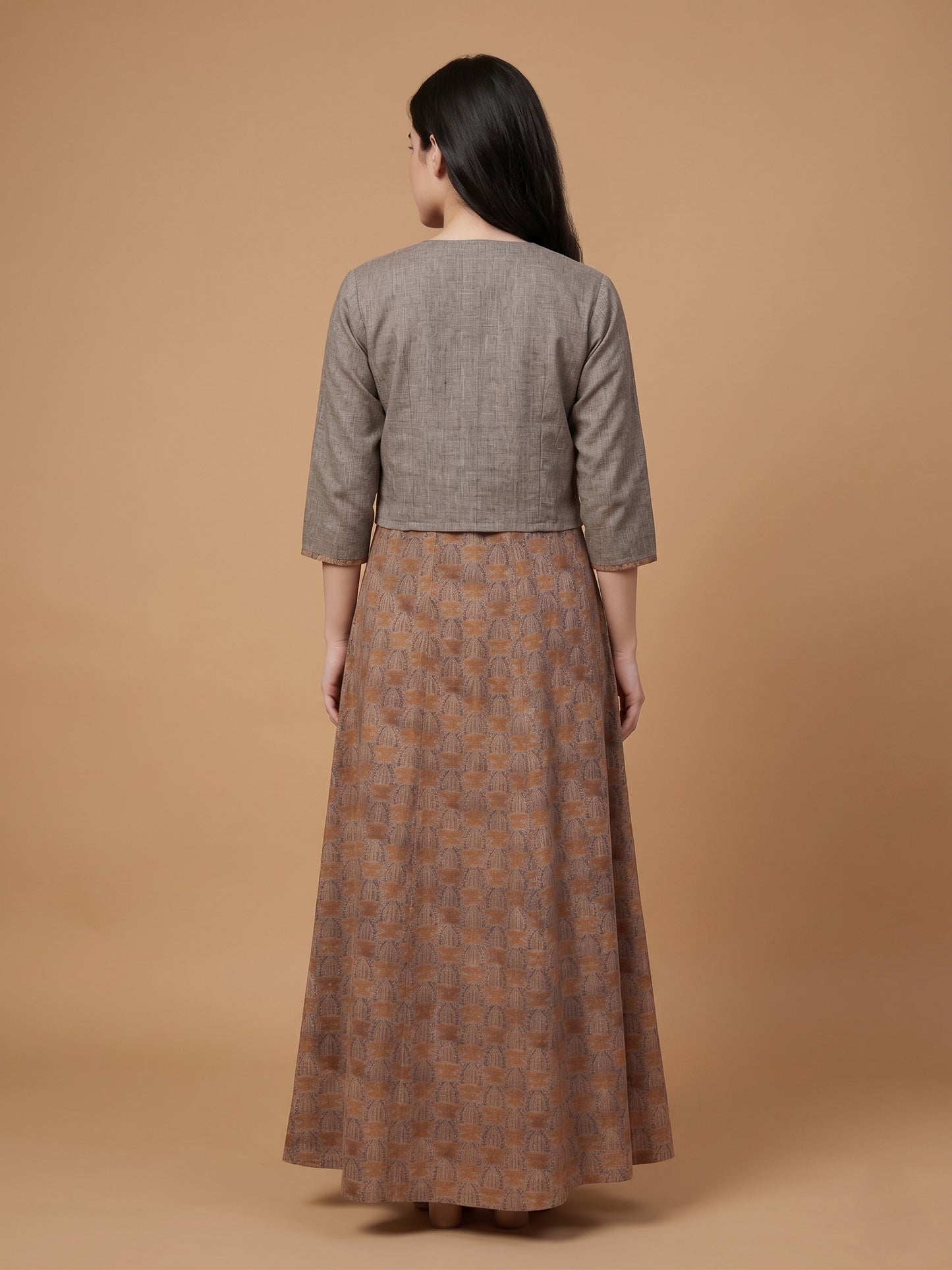 Spaghetti Dress with Jacket - 100% Cotton