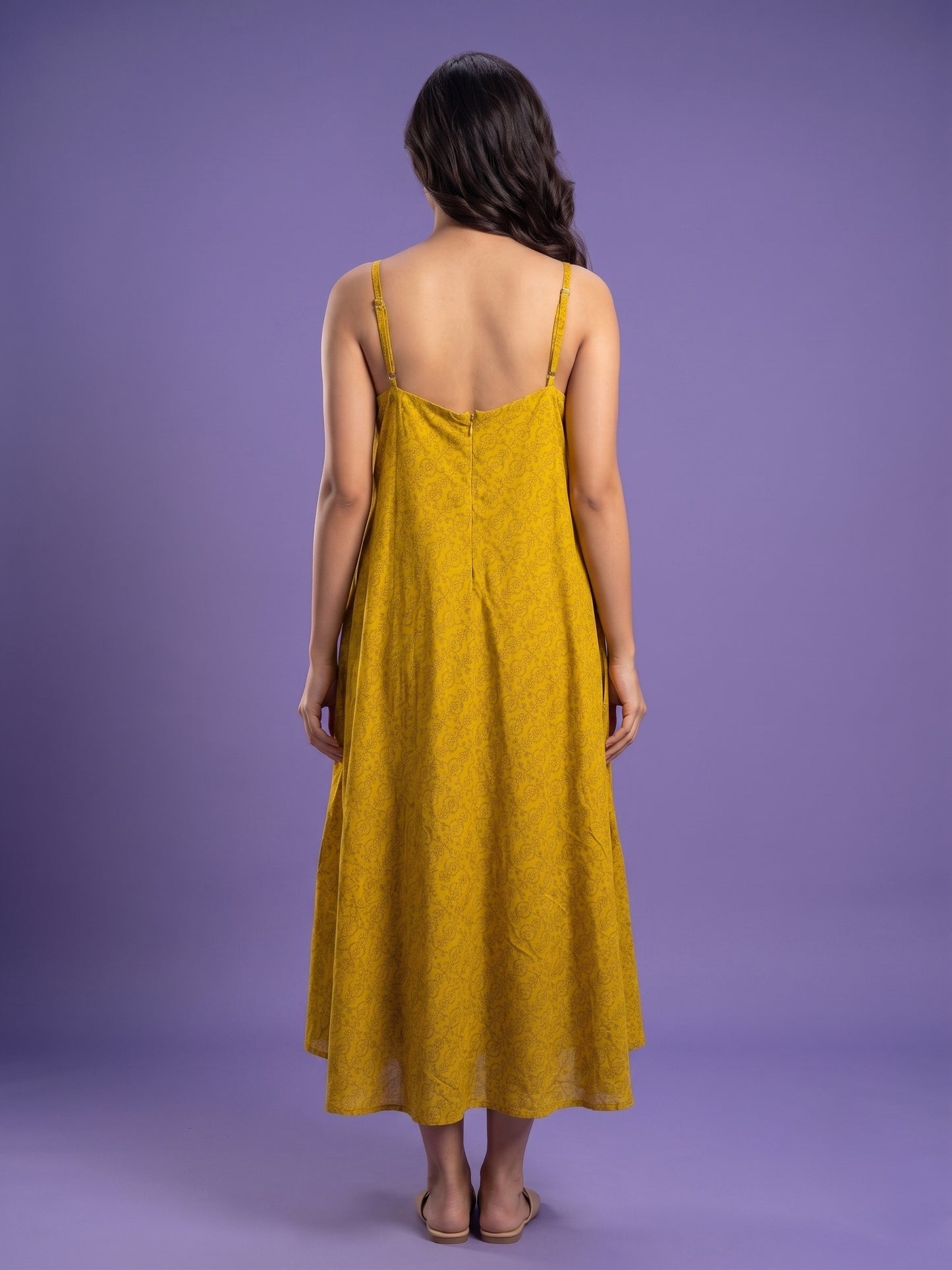 Spaghetti Dress - 100% Cotton