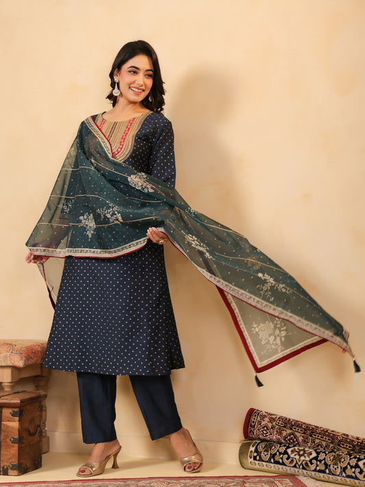 Span Blue Crush Dupatta