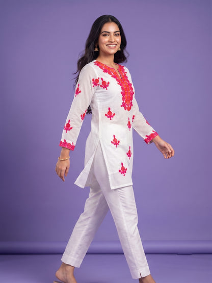 100 % cotton kota chex doria work tunic