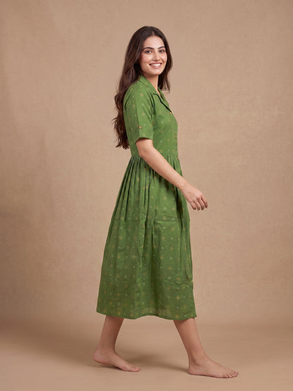 100% Cotton Flex One Piece Dress