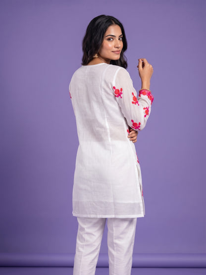 100 % cotton kota chex doria work tunic