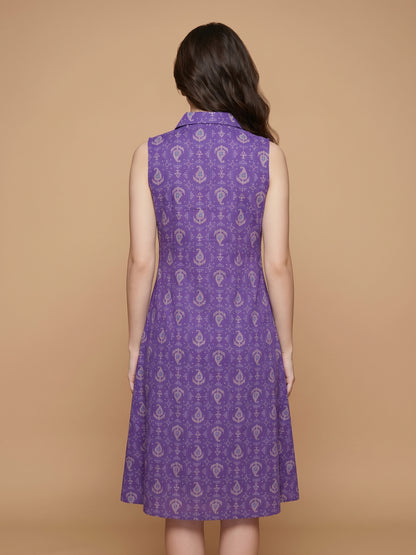 Sleeveless Dress - 100% Cotton