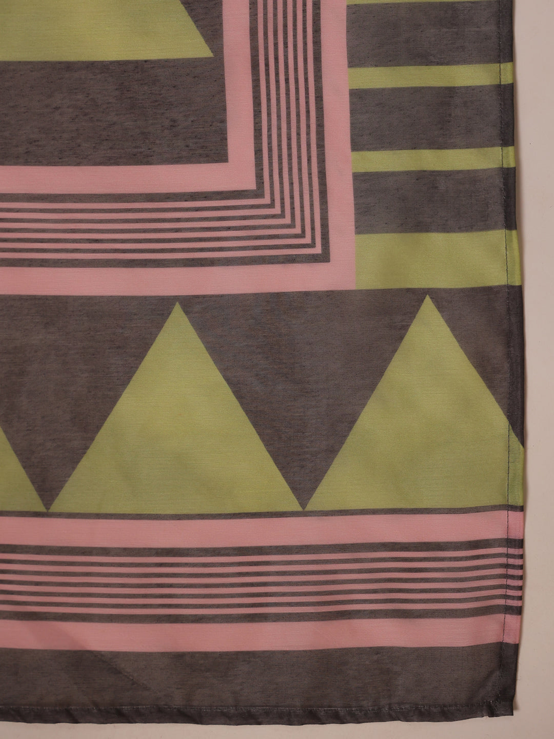 Green V Neck Cotton Kurta Set with Dupatta