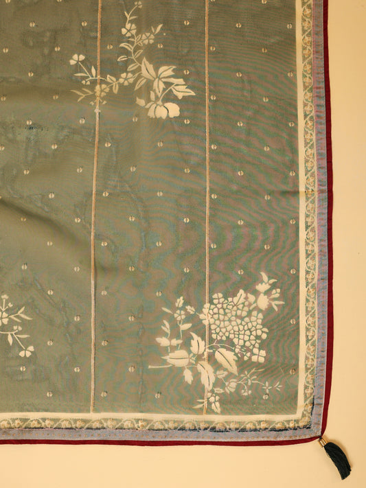 Span Blue Crush Dupatta